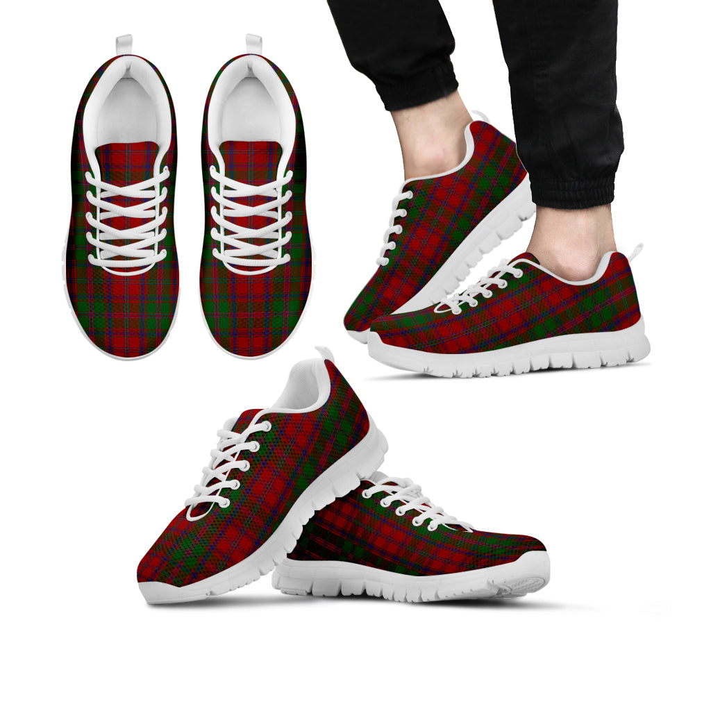 Stewart (Stuart) of Appin Tartan Sneakers - Tartan Vibes Clothing