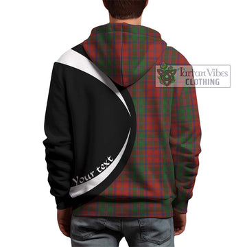 Stewart (Stuart) of Appin Tartan Hoodie with Family Crest Circle Style