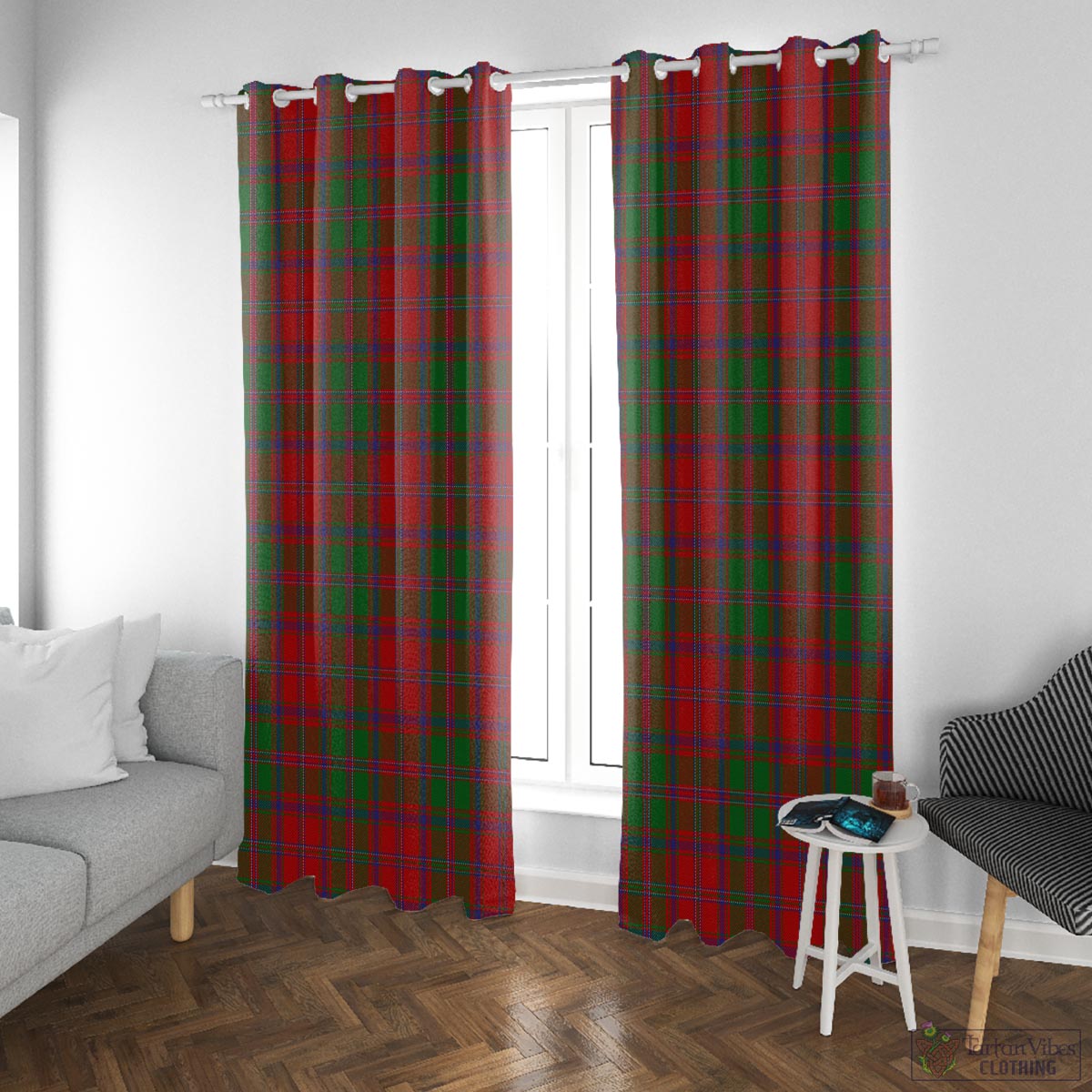 Stewart of Appin Tartan Window Curtain