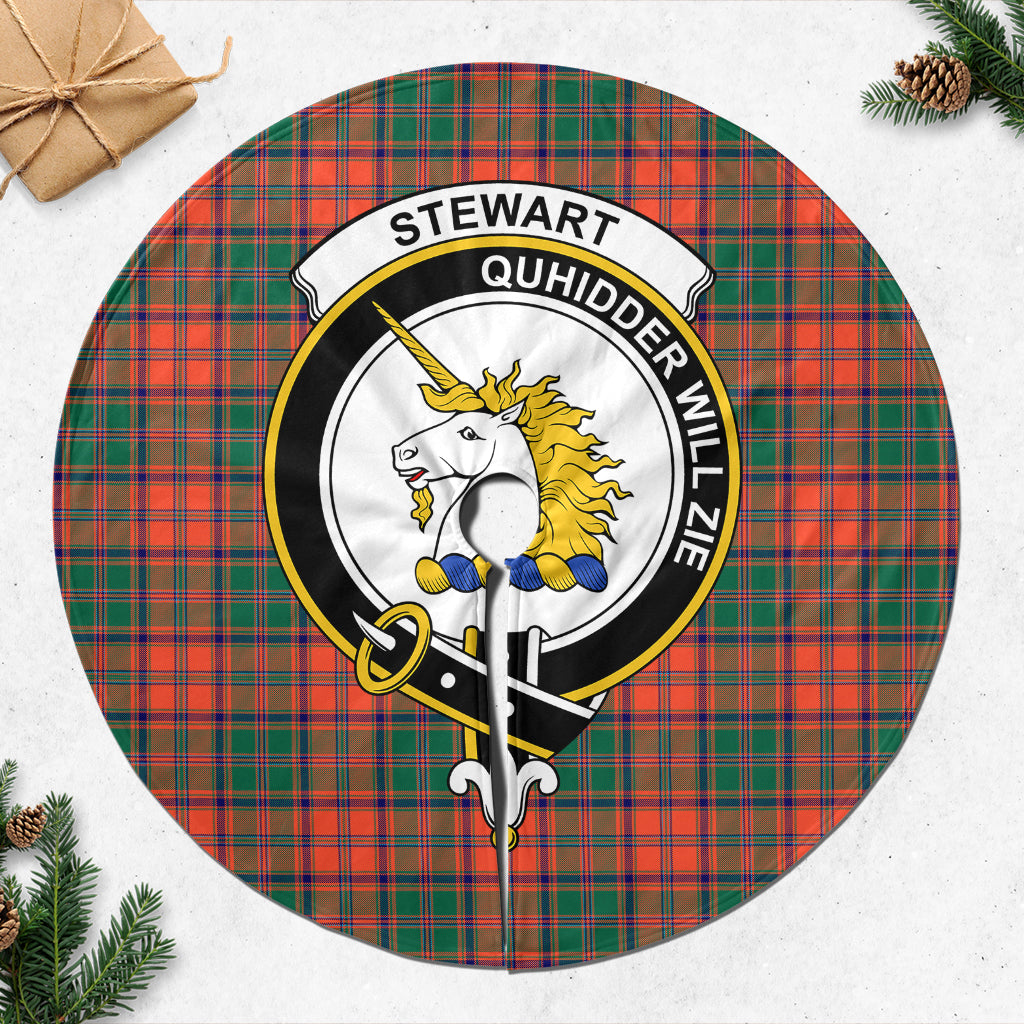 stewart-of-appin-ancient-tartan-christmas-tree-skirt-with-family-crest