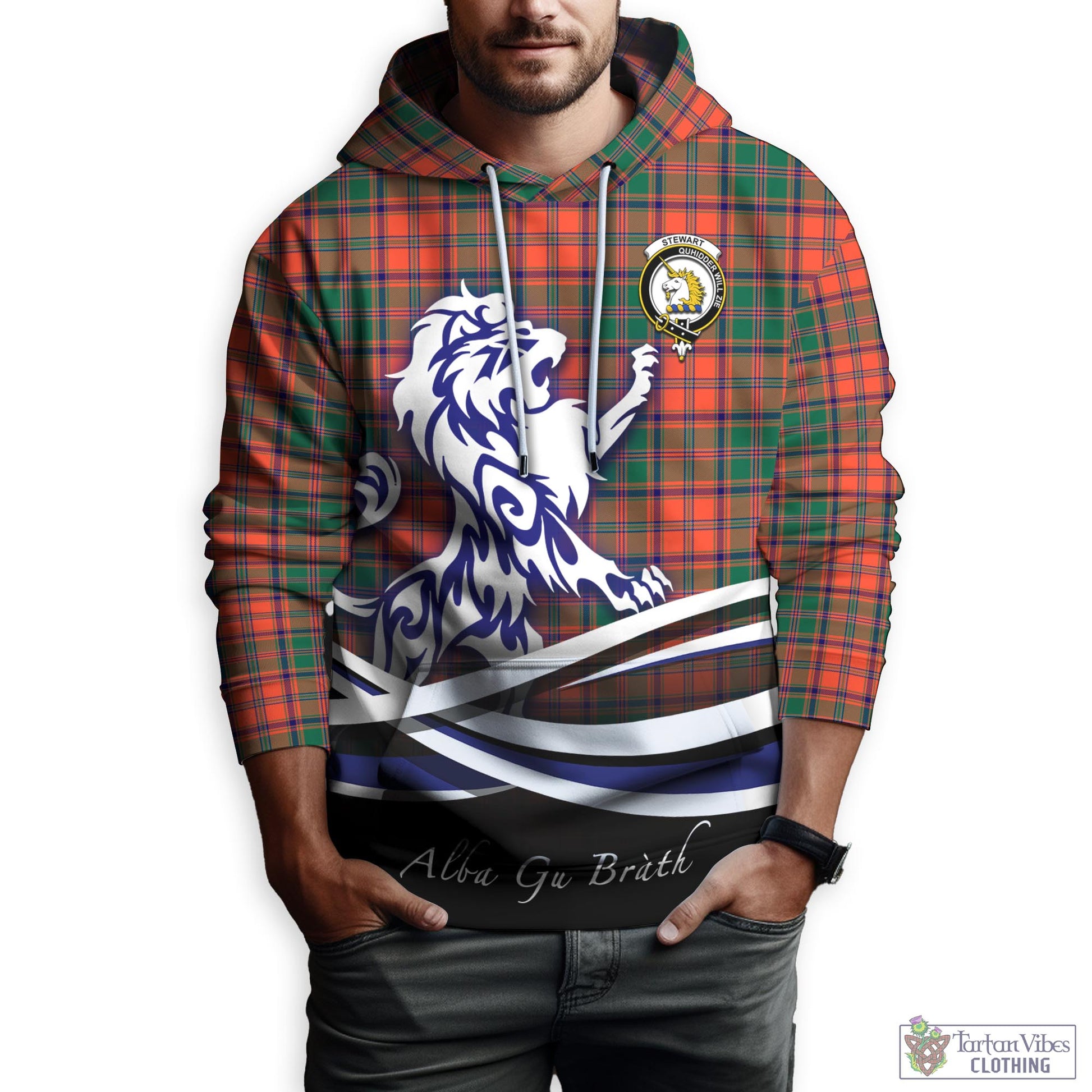 stewart-of-appin-ancient-tartan-hoodie-with-alba-gu-brath-regal-lion-emblem