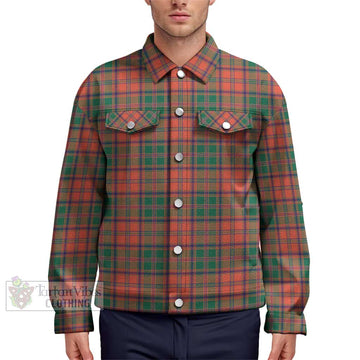 Stewart of Appin Ancient Tartan Unisex Lapel Cotton Jacket