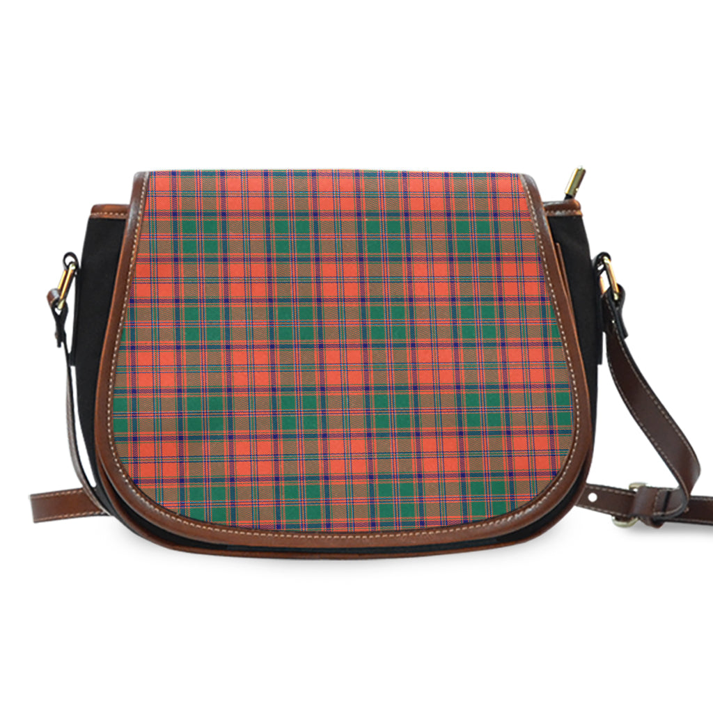 Stewart of Appin Ancient Tartan Saddle Bag One Size - Tartan Vibes Clothing