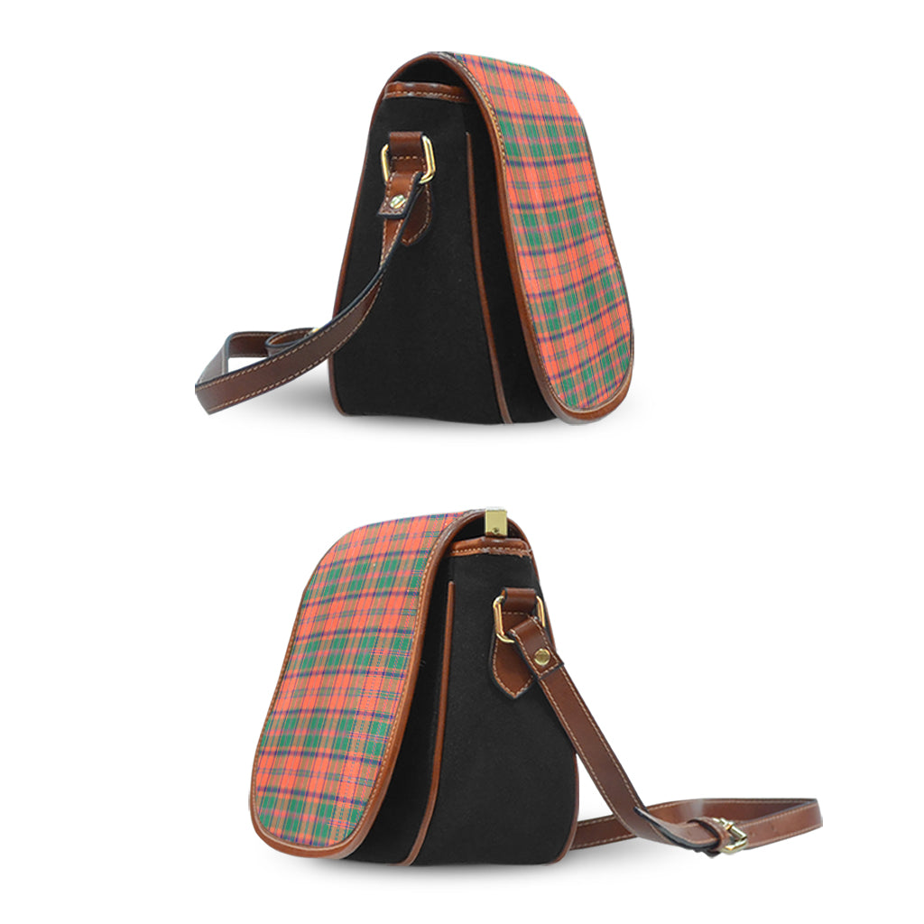 Stewart of Appin Ancient Tartan Saddle Bag - Tartan Vibes Clothing