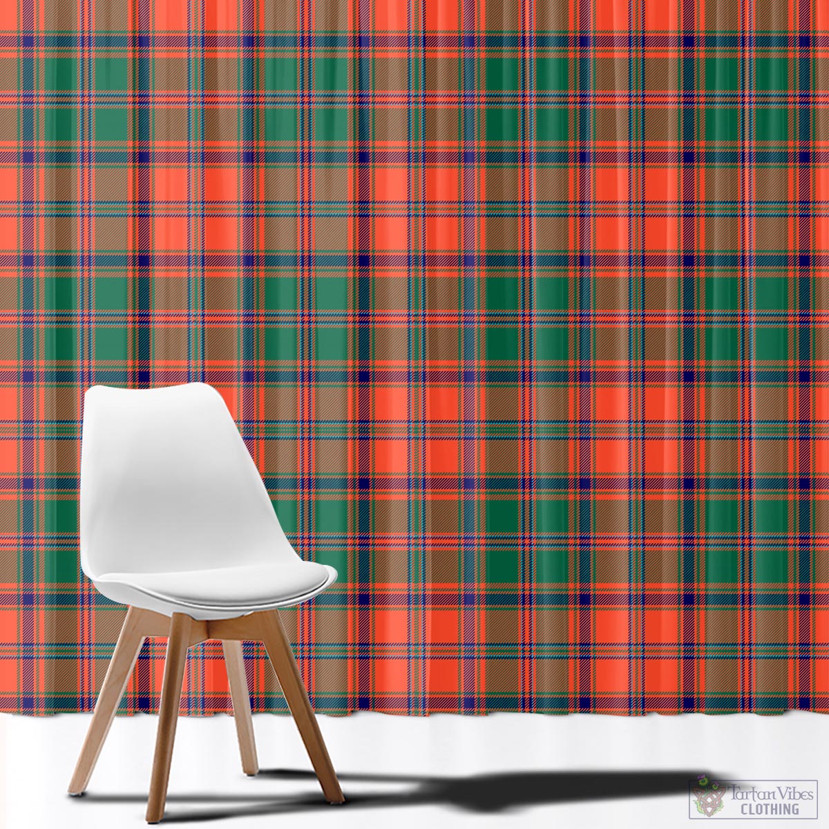 Stewart of Appin Ancient Tartan Window Curtain