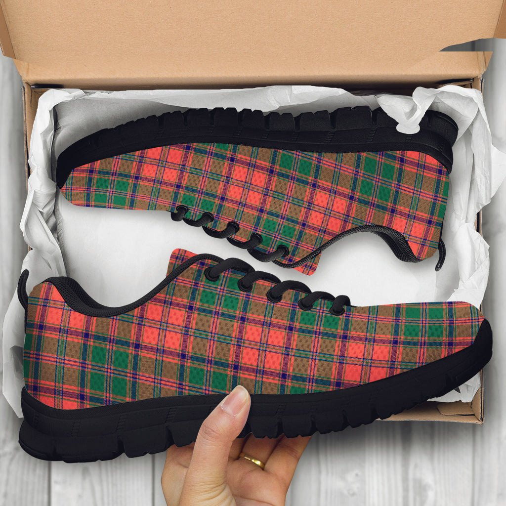 Stewart of Appin Ancient Tartan Sneakers - Tartan Vibes Clothing