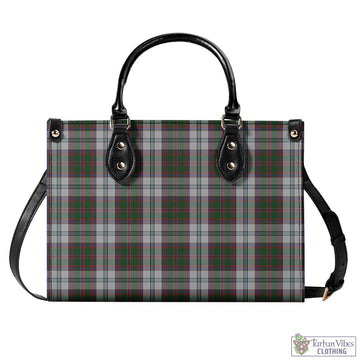 Stewart of Appin Dress Tartan Luxury Leather Handbags