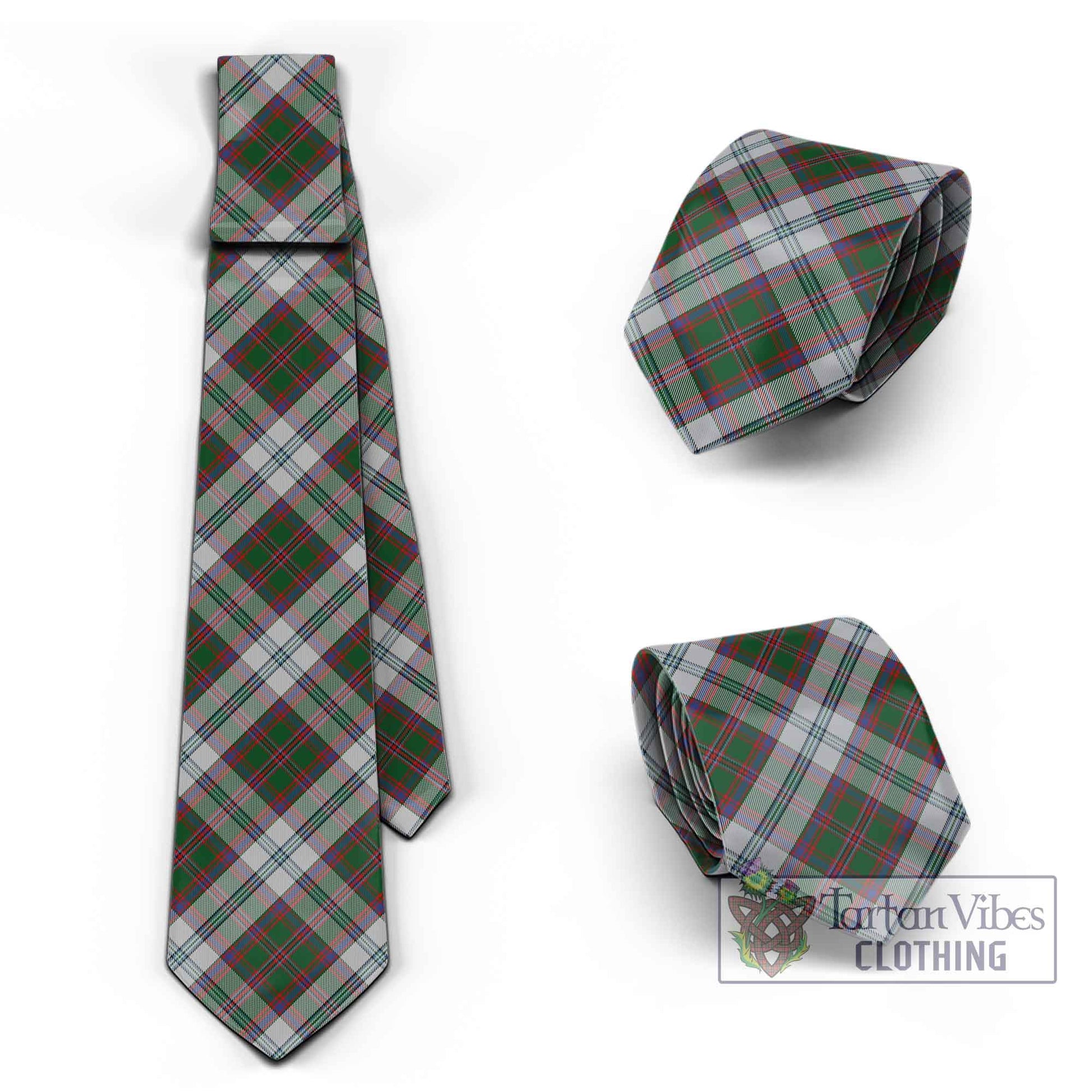 Tartan Vibes Clothing Stewart of Appin Dress Tartan Classic Necktie Cross Style