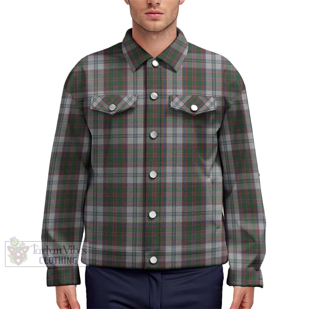 Stewart of Appin Dress Tartan Unisex Lapel Cotton Jacket Unisex - Tartan Vibes Clothing