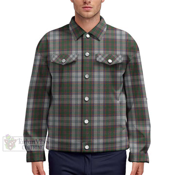 Stewart of Appin Dress Tartan Unisex Lapel Cotton Jacket