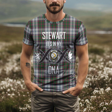 Stewart of Appin Dress Tartan T-Shirt with Family Crest DNA In Me Style