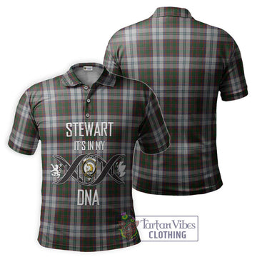 Stewart of Appin Dress Tartan Polo Shirt with Family Crest DNA In Me Style