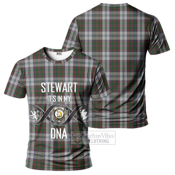 Stewart of Appin Dress Tartan T-Shirt with Family Crest DNA In Me Style