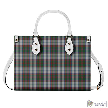 Stewart of Appin Dress Tartan Luxury Leather Handbags