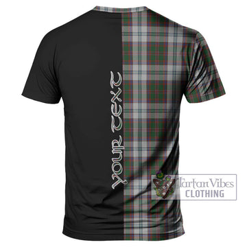 Stewart of Appin Dress Tartan T-Shirt with Family Crest and Half Of Me Style