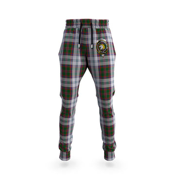 Stewart of Appin Dress Tartan Joggers Pants with Family Crest