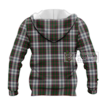 Stewart of Appin Dress Tartan Knitted Hoodie with Family Crest DNA In Me Style