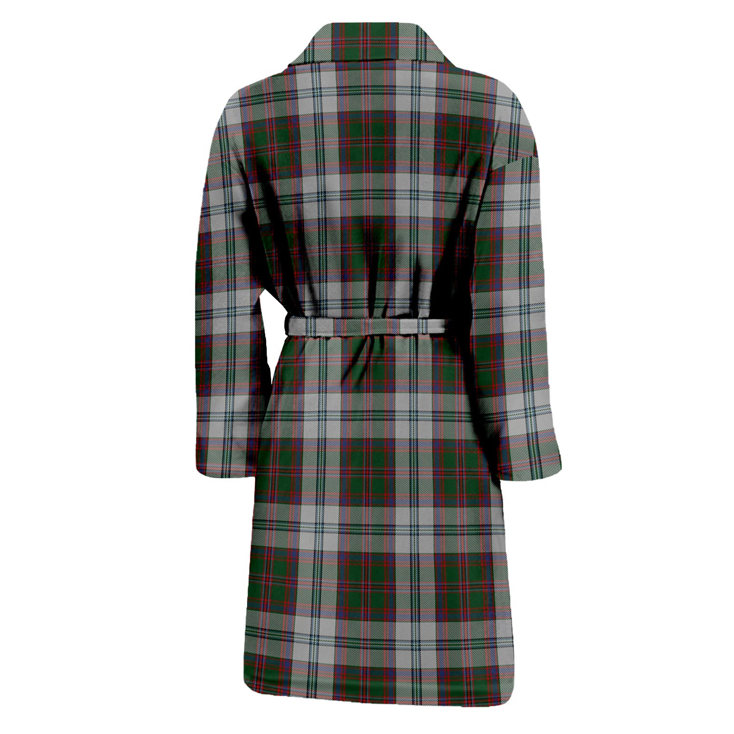 Stewart of Appin Dress Tartan Bathrobe with Family Crest - Tartan Vibes Clothing