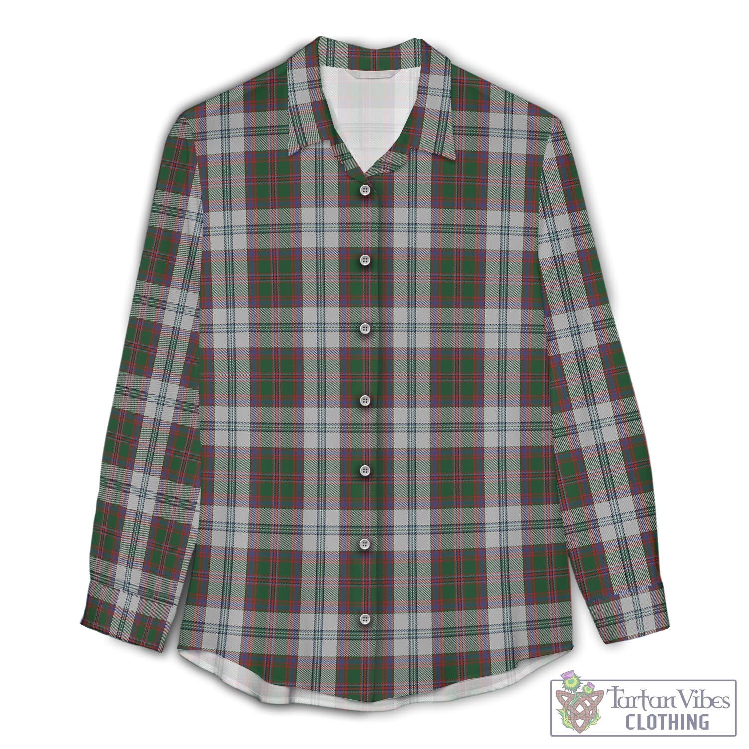 Stewart of Appin Dress Tartan Womens Casual Shirt