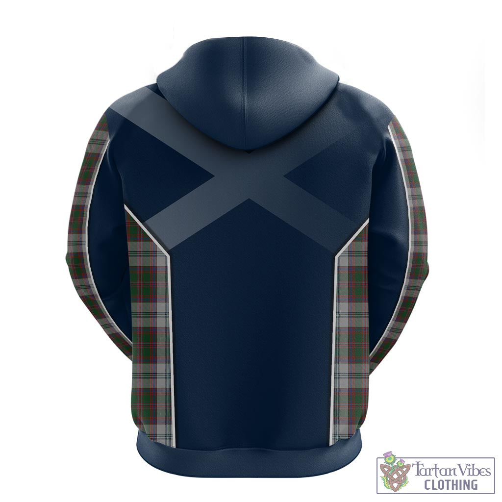 Tartan Vibes Clothing Stewart of Appin Dress Tartan Hoodie with Family Crest and Scottish Thistle Vibes Sport Style