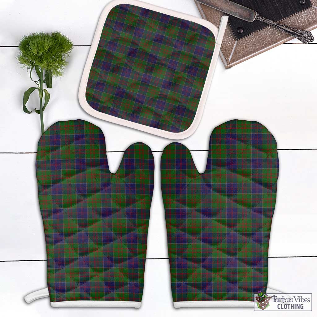 Tartan Vibes Clothing Stewart of Appin Hunting Tartan Combo Oven Mitt & Pot-Holder