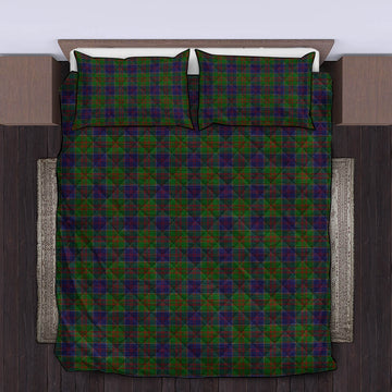 Stewart of Appin Hunting Tartan Quilt Bed Set