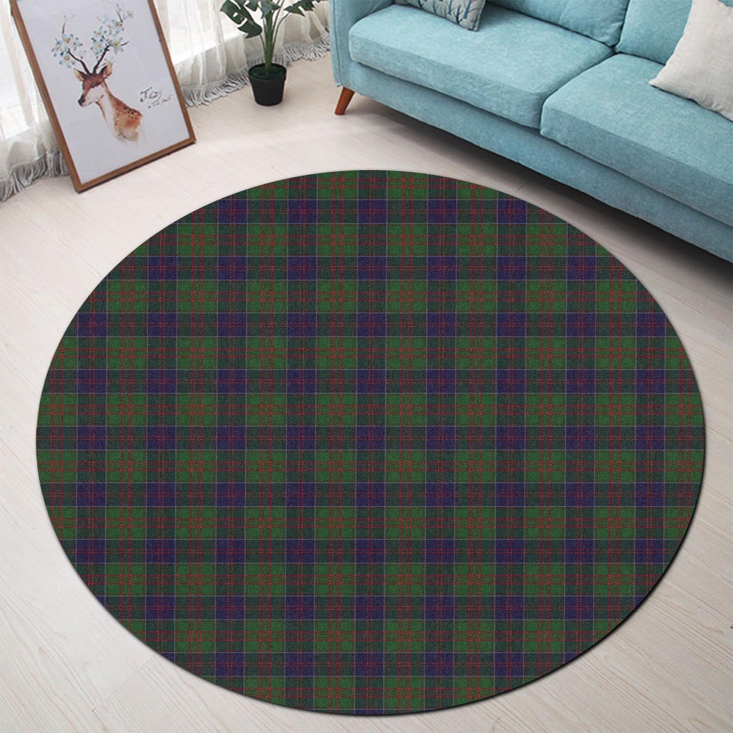 stewart-of-appin-hunting-tartan-round-rug