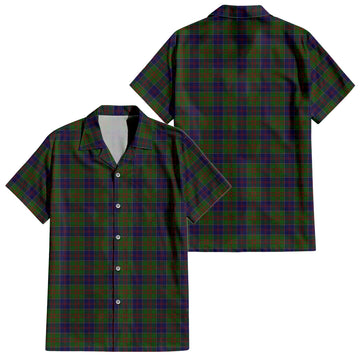 Stewart of Appin Hunting Tartan Short Sleeve Button Down Shirt