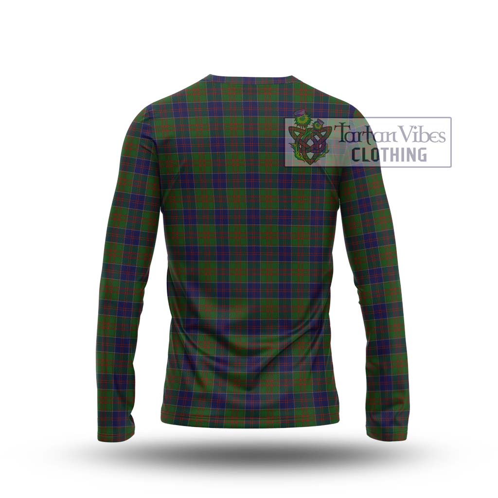 Tartan Vibes Clothing Stewart of Appin Hunting Tartan Long Sleeve T-Shirt with Family Crest DNA In Me Style