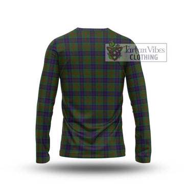 Stewart of Appin Hunting Tartan Long Sleeve T-Shirt with Family Crest DNA In Me Style