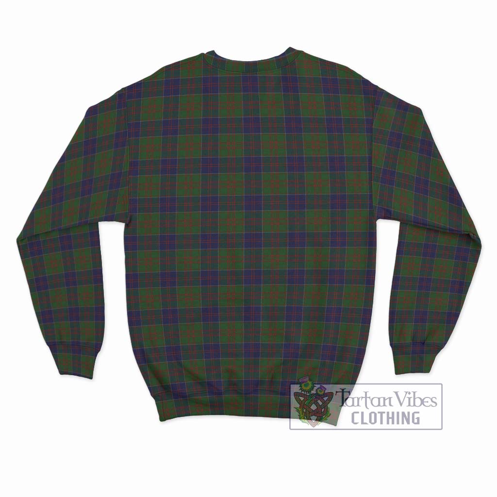 Tartan Vibes Clothing Stewart of Appin Hunting Tartan Sweatshirt with Family Crest DNA In Me Style