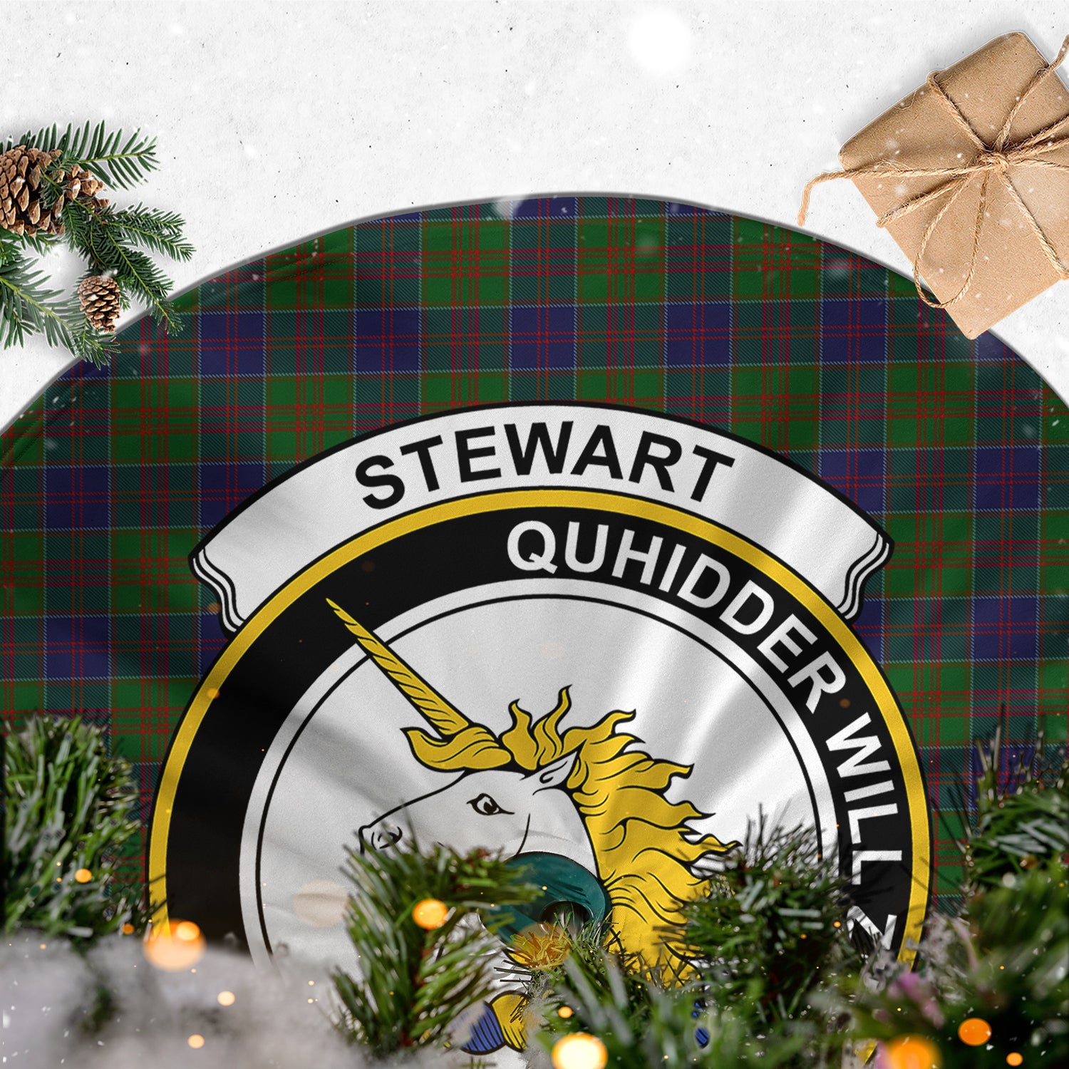 stewart-of-appin-hunting-tartan-christmas-tree-skirt-with-family-crest