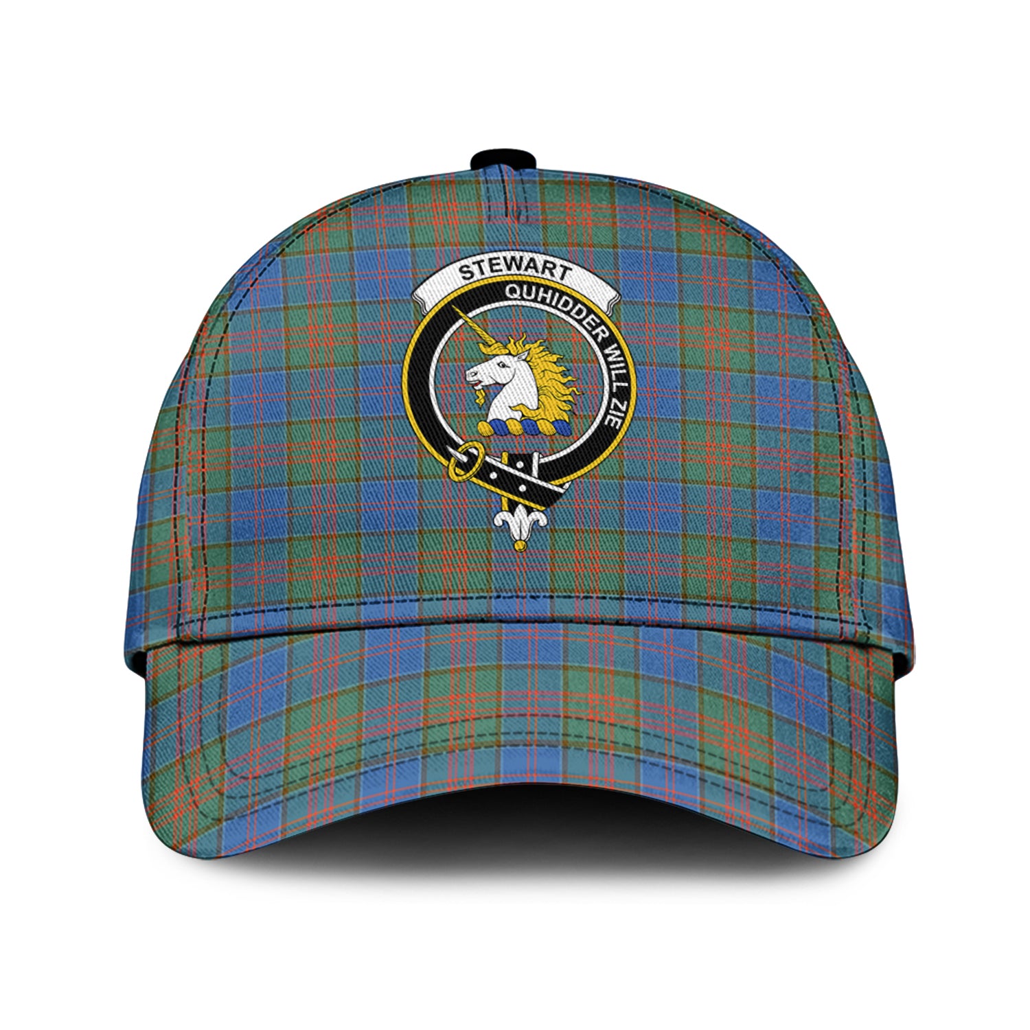 Stewart of Appin Hunting Ancient Tartan Classic Cap with Family Crest Classic Cap Universal Fit - Tartan Vibes Clothing