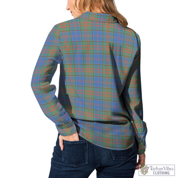 Stewart of Appin Hunting Ancient Tartan Women's Casual Shirt