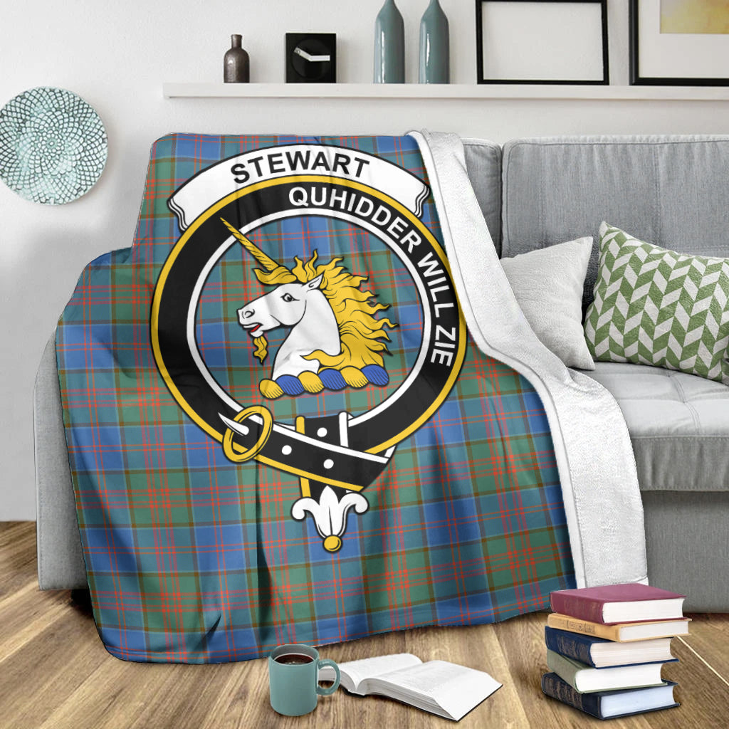 stewart-of-appin-hunting-ancient-tartab-blanket-with-family-crest