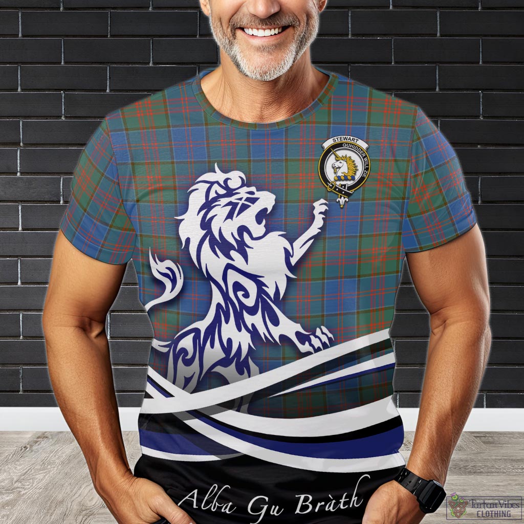 stewart-of-appin-hunting-ancient-tartan-t-shirt-with-alba-gu-brath-regal-lion-emblem