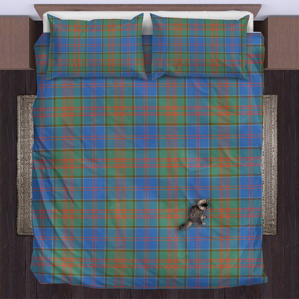 Stewart of Appin Hunting Ancient Tartan Bedding Set US Bedding Set - Tartan Vibes Clothing