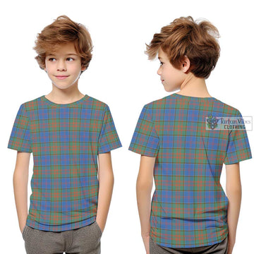 Stewart of Appin Hunting Ancient Tartan Kid T-Shirt