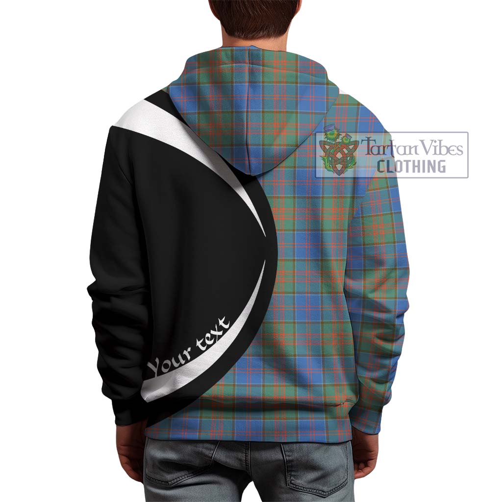 Stewart of Appin Hunting Ancient Tartan Hoodie with Family Crest Circle Style - Tartan Vibes Clothing