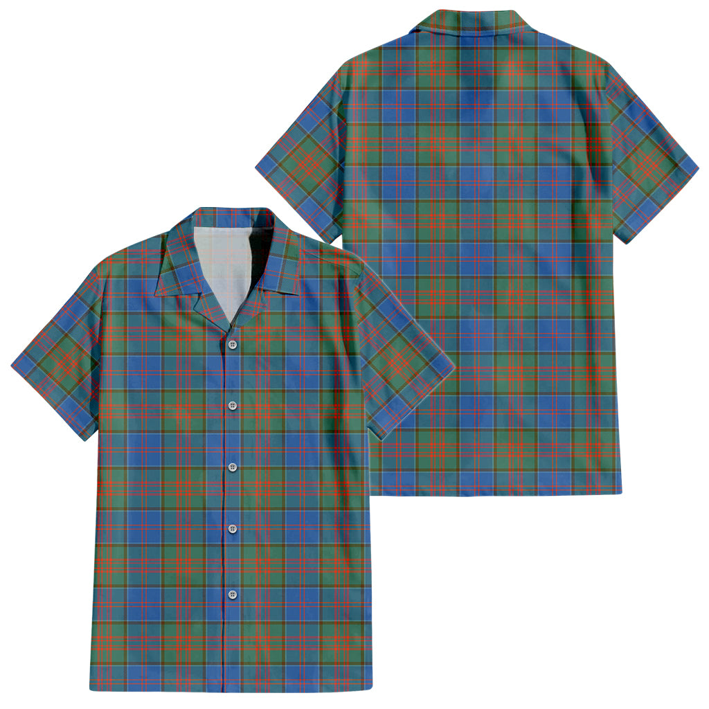 stewart-of-appin-hunting-ancient-tartan-short-sleeve-button-down-shirt