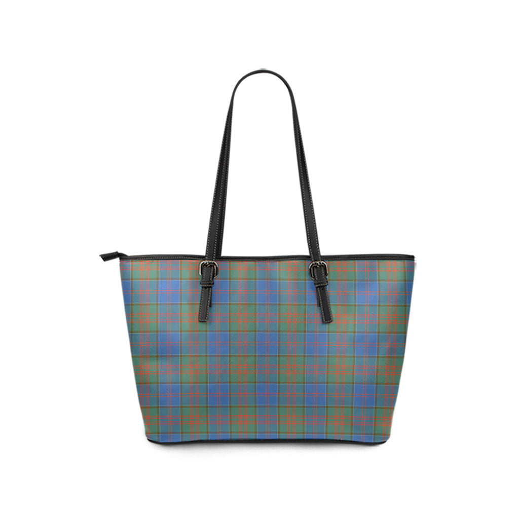 stewart-of-appin-hunting-ancient-tartan-leather-tote-bag