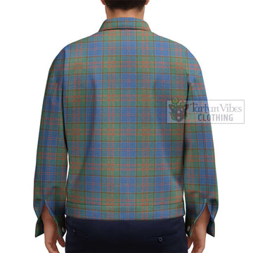 Stewart of Appin Hunting Ancient Tartan Unisex Lapel Cotton Jacket