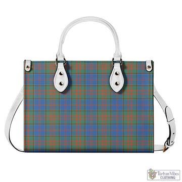 Stewart of Appin Hunting Ancient Tartan Luxury Leather Handbags