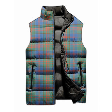 Stewart of Appin Hunting Ancient Tartan Sleeveless Puffer Jacket