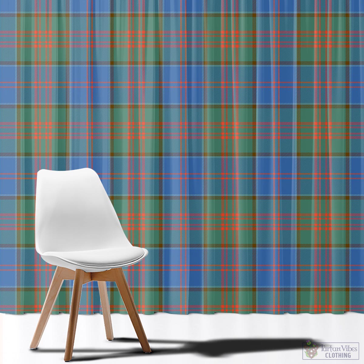 Stewart of Appin Hunting Ancient Tartan Window Curtain