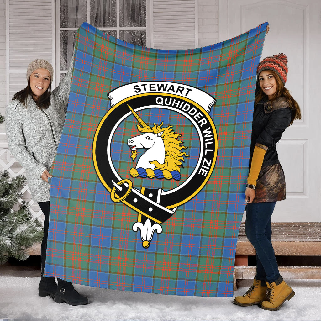 stewart-of-appin-hunting-ancient-tartab-blanket-with-family-crest