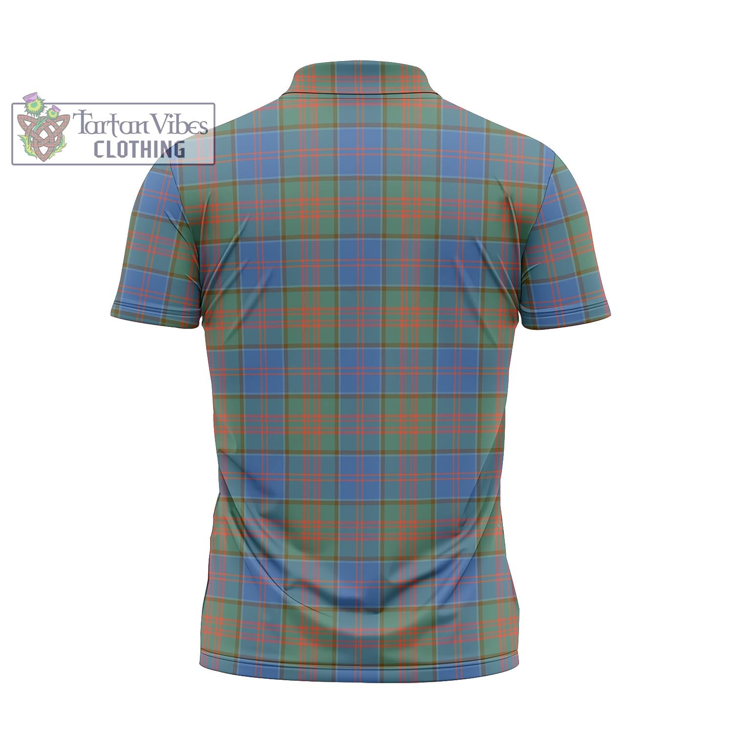 Tartan Vibes Clothing Stewart of Appin Hunting Ancient Tartan Zipper Polo Shirt