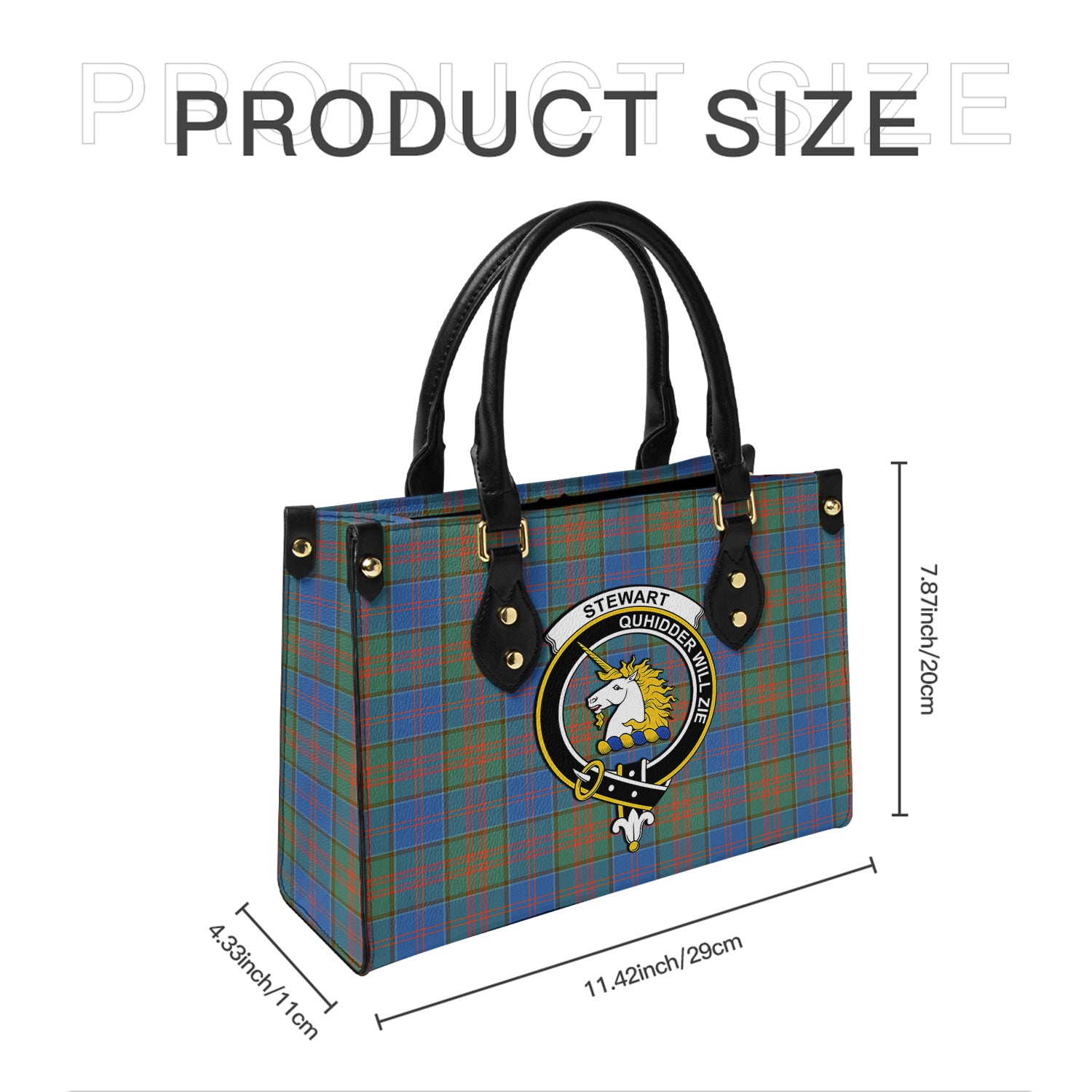 stewart-of-appin-hunting-ancient-tartan-leather-bag-with-family-crest