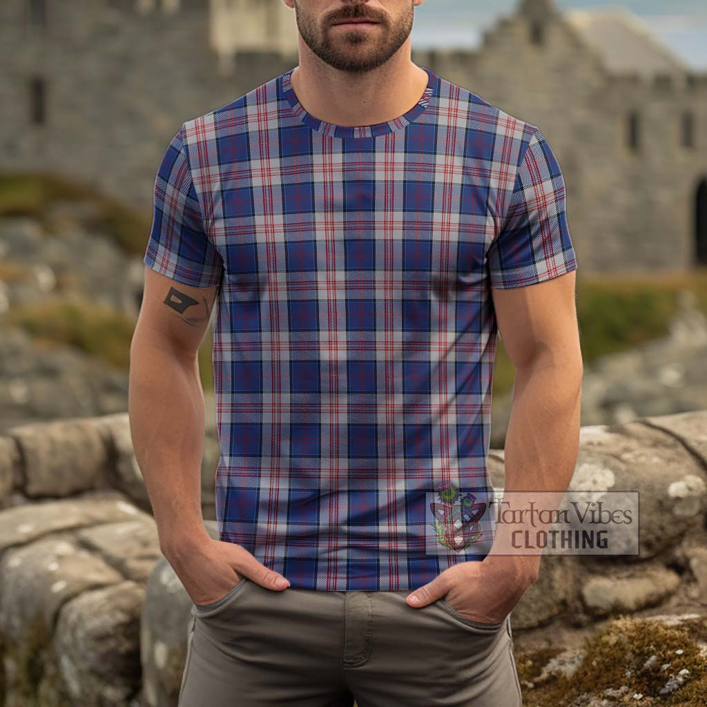 Stewart of Appin Hunting Dress Tartan Cotton T-Shirt Men's Shirt - Tartanvibesclothing Shop