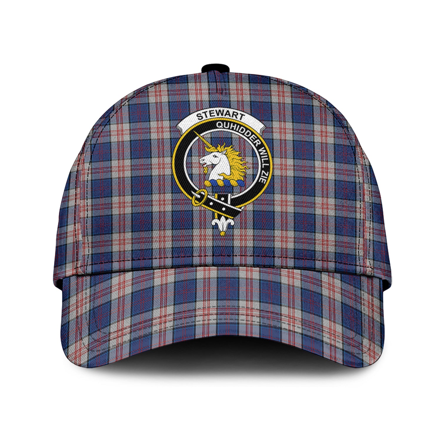 Stewart of Appin Hunting Dress Tartan Classic Cap with Family Crest Classic Cap Universal Fit - Tartan Vibes Clothing